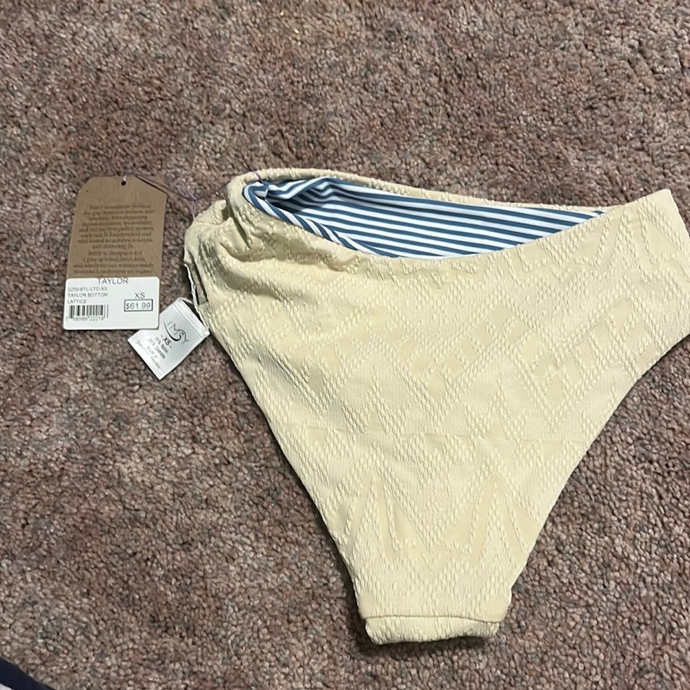 IMSY XS REVERSIBLE BATHING SUIT BOTTOM